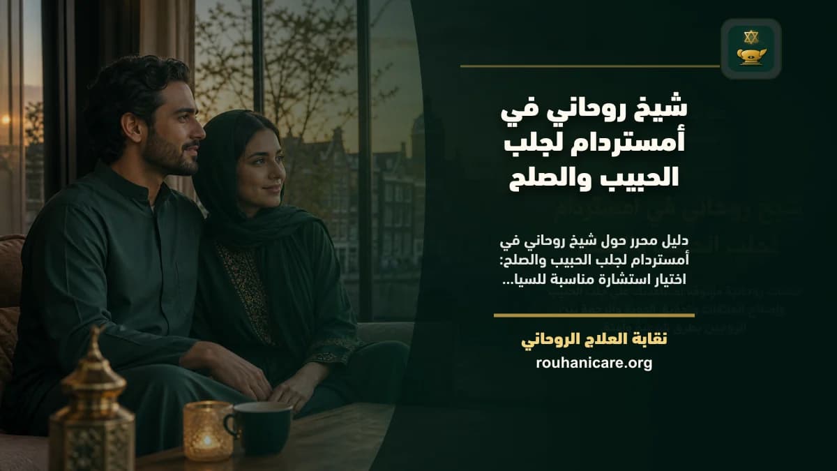 شيخ روحاني في أمستردام لجلب الحبيب والصلح
